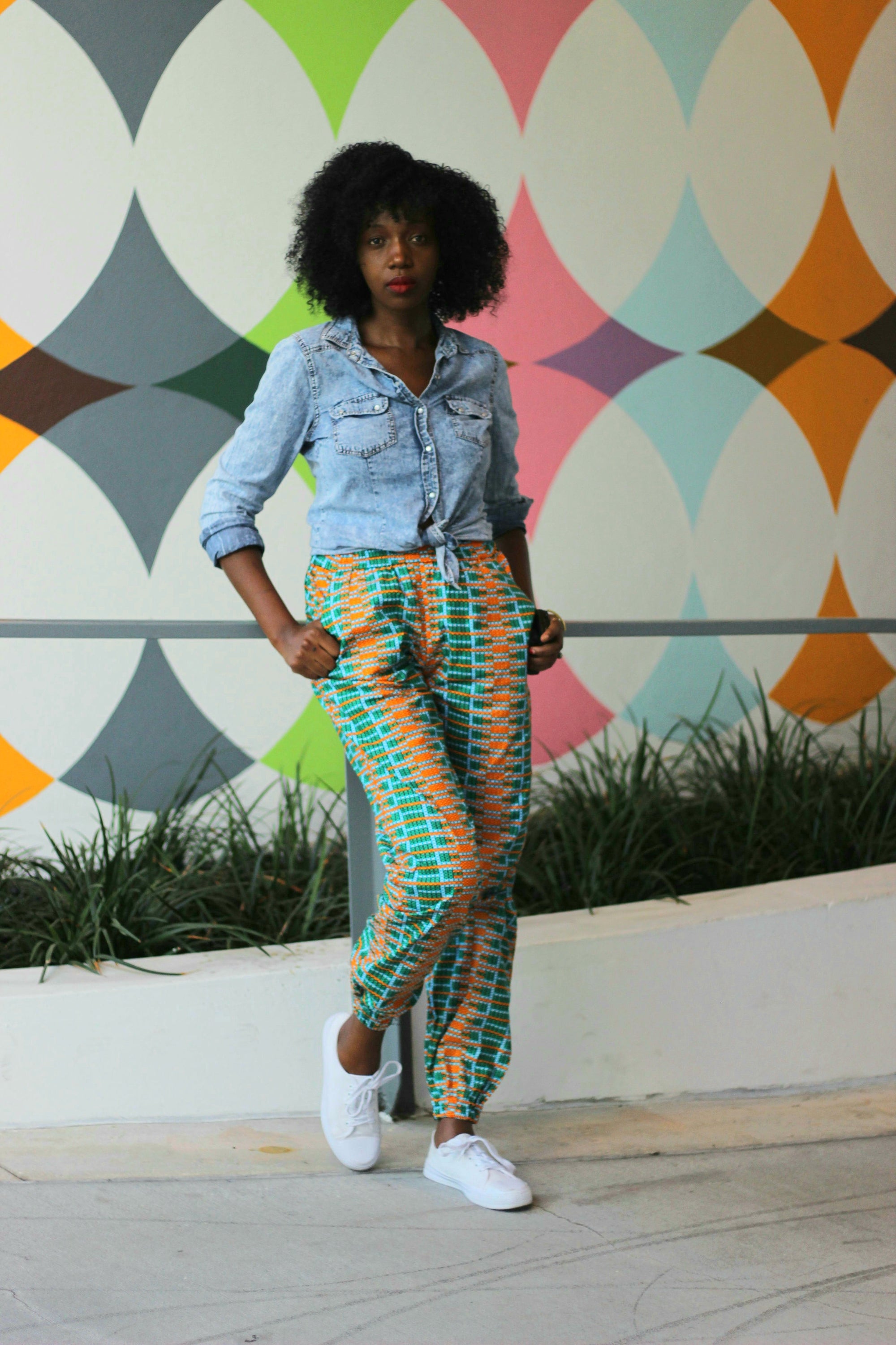 kitenge trousers for ladies