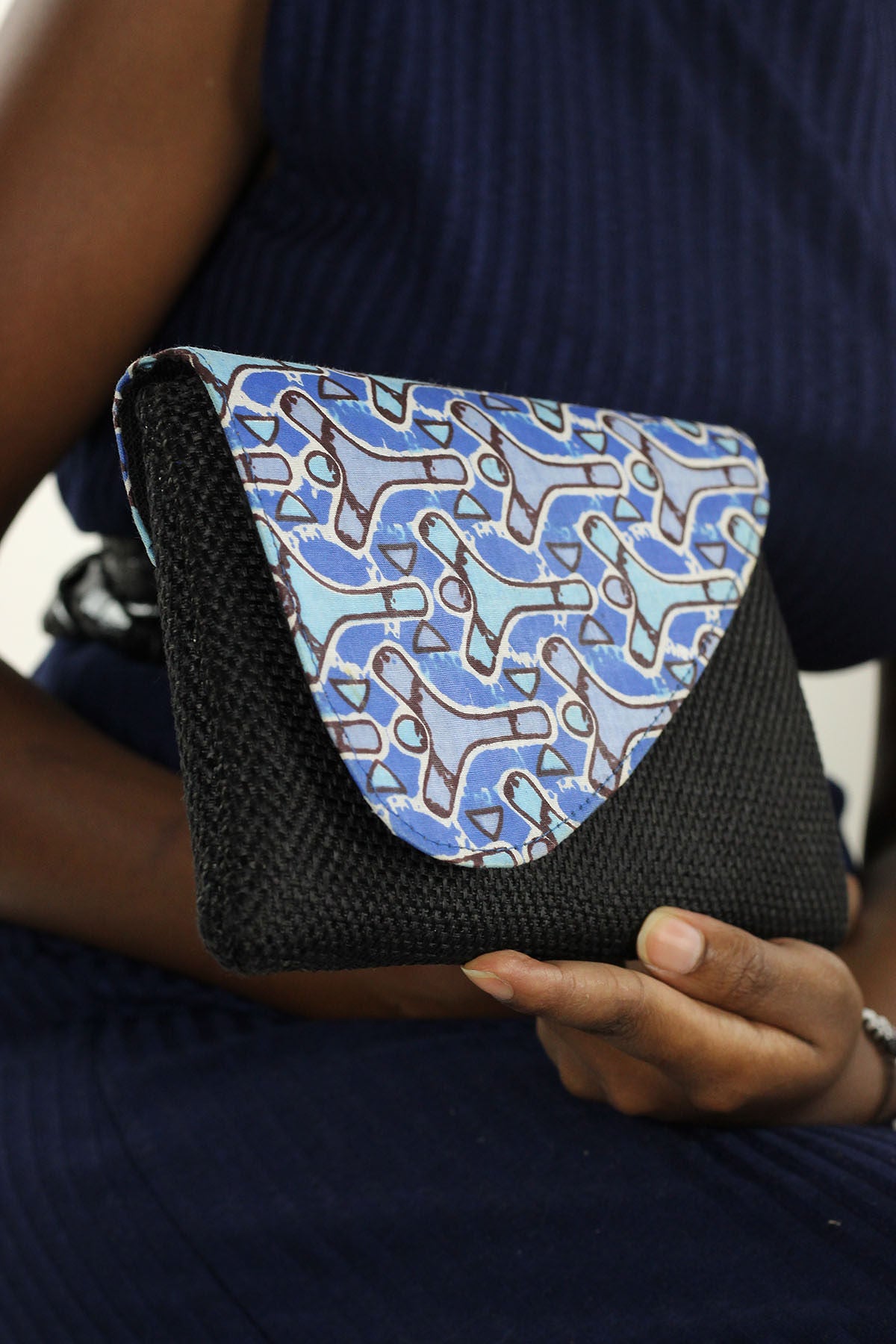 african print clutch purse