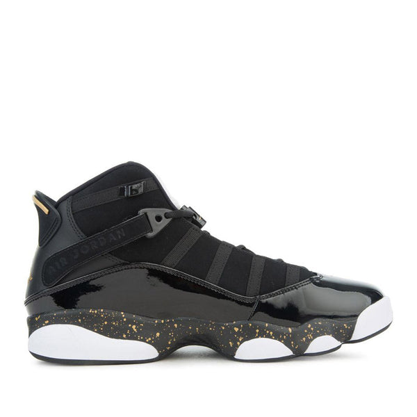 jordan 6 rings black and gold