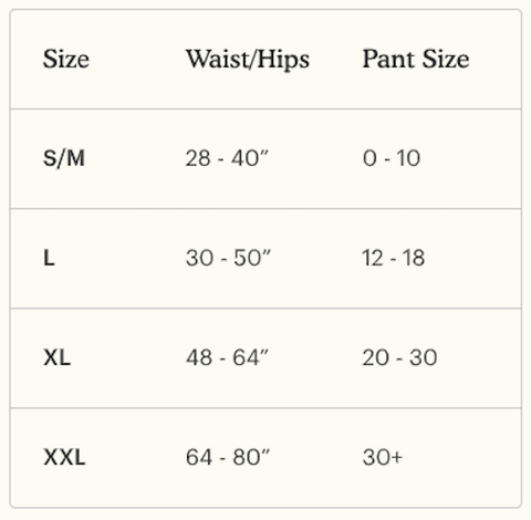 Adult Diaper Size Chart + How to Find the Right Fit – Because Market