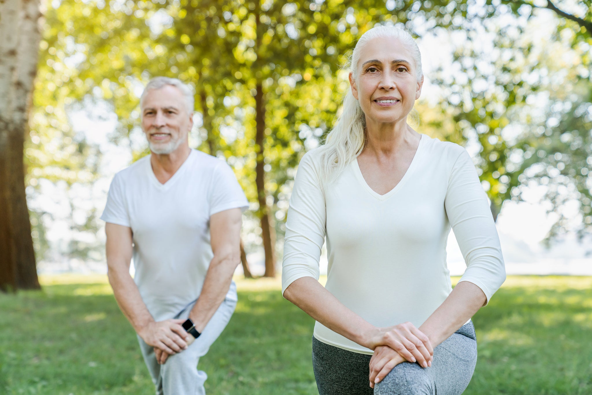 Senior Adult, Exercising, Yoga, Healthy Lifestyle, Sport