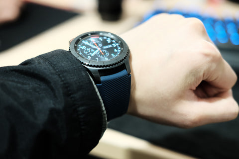 Samsung Galaxy Gear S3 Watch Band Australia Blue