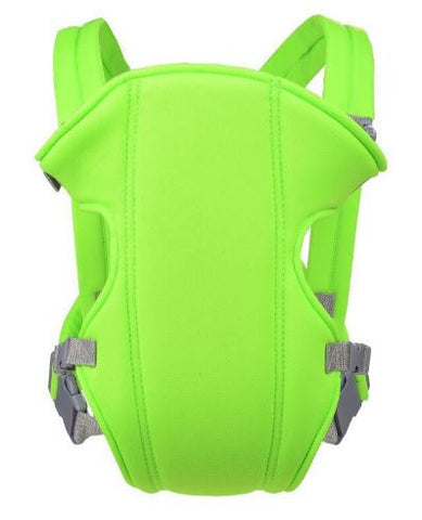 green baby carrier