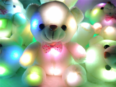 glowing teddy