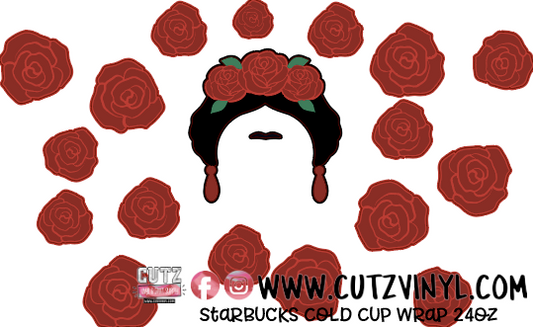 Mermaid Starbucks Cold Cup Wrap 24oz – Cutz Vinyl and Craft Supplies