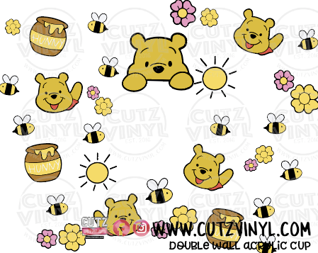 honey bear cup wrap cutz vinyl and craft supplies