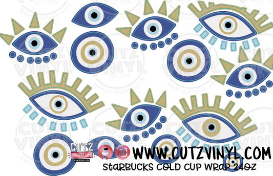 Mermaid Starbucks Cold Cup Wrap 24oz – Cutz Vinyl and Craft Supplies