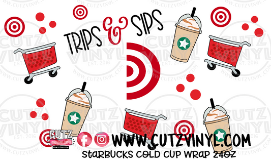 Gym Fuel/Weights Starbucks Cold Cup Wrap – thepapergardenn