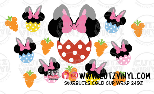 Bad bunny Starbucks Cold Glitter Cup – babecavedesignz