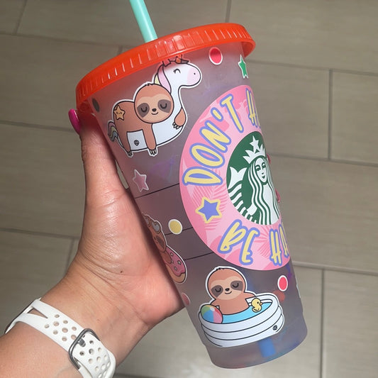 Mermaid Starbucks Cold Cup Wrap 24oz – Cutz Vinyl and Craft Supplies