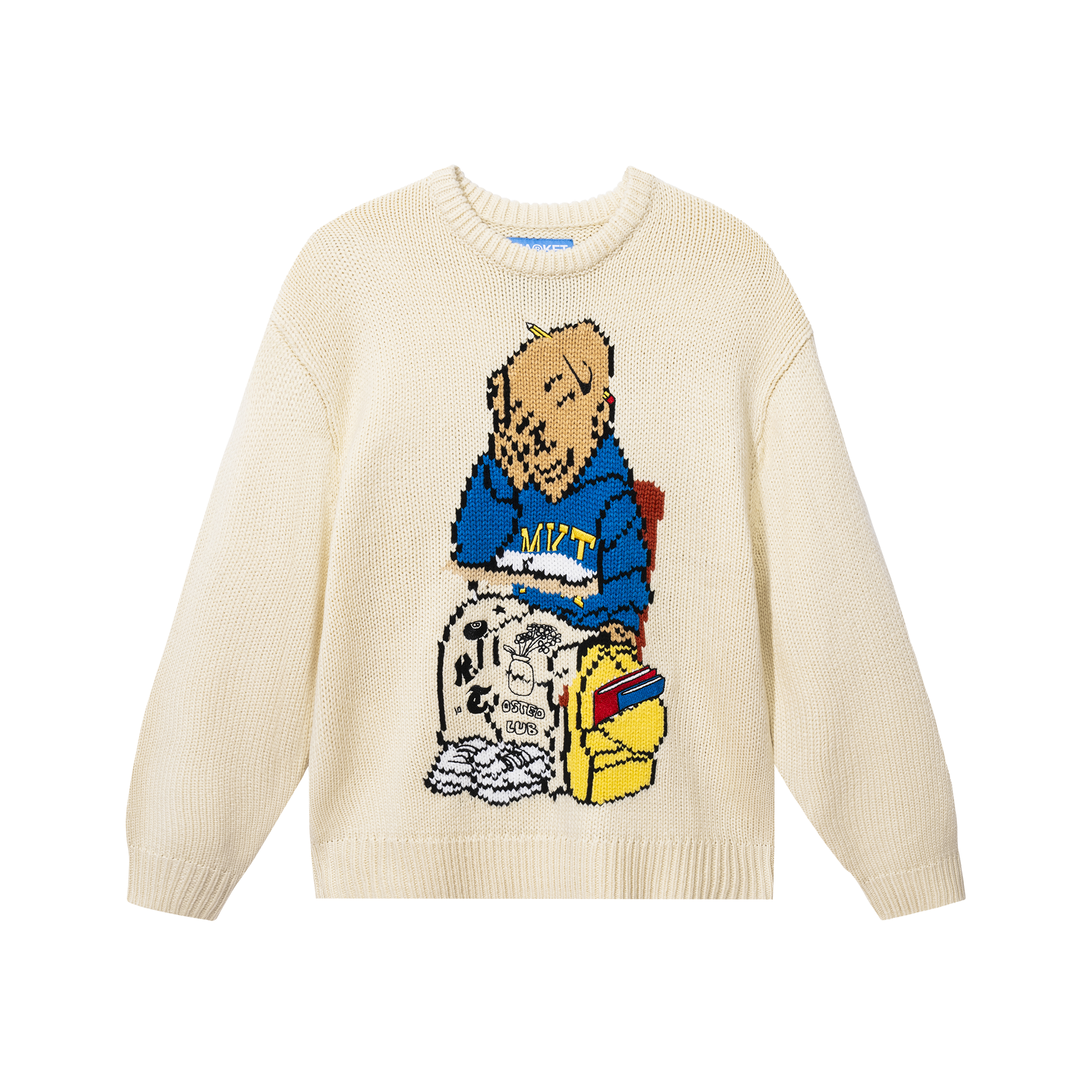 NTWRK - WORKSHOP BEAR KNIT SWEATER