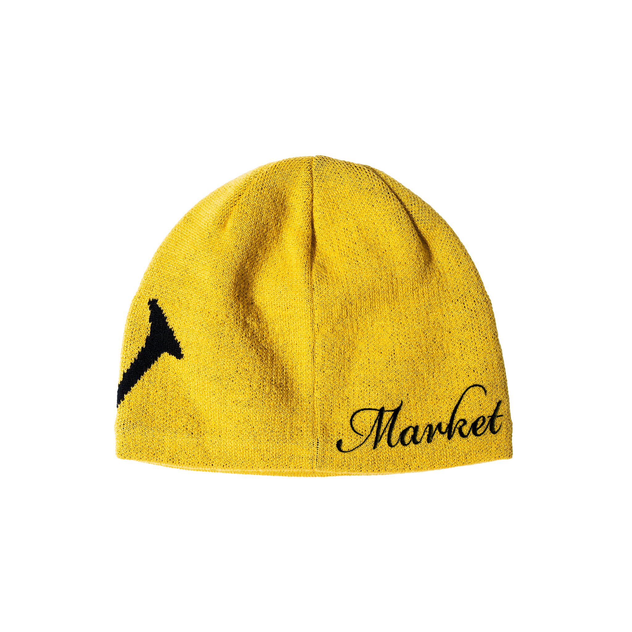 Market Smiley Skull Cap Beanie In Black