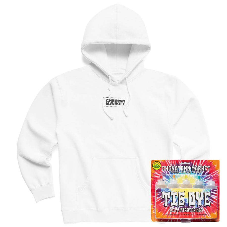 guess hoodie white