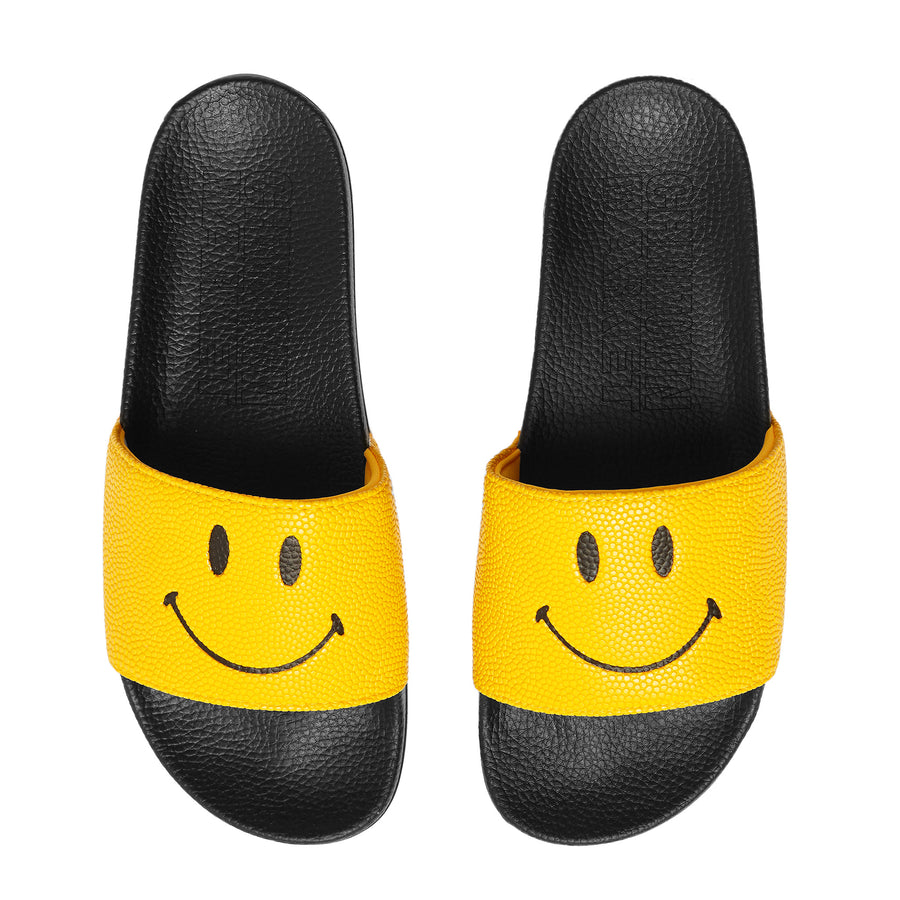 smiley nike slides