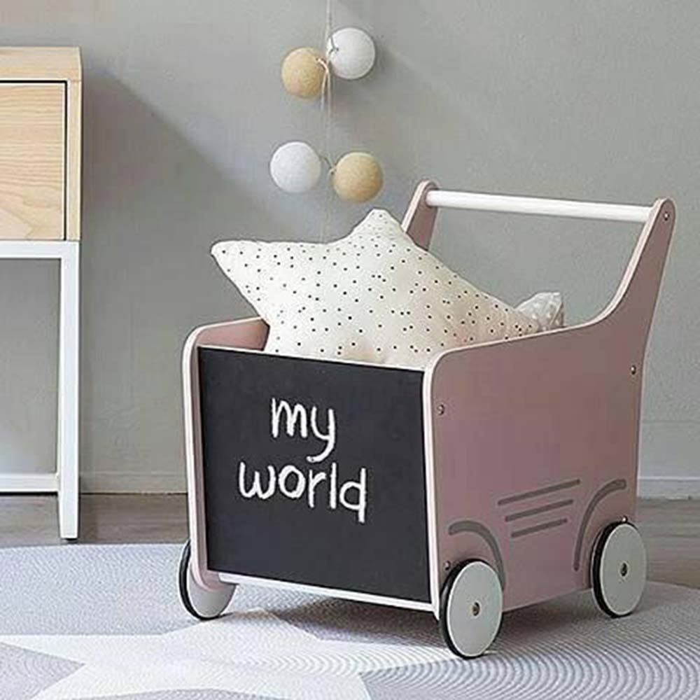 childhome wooden toy stroller