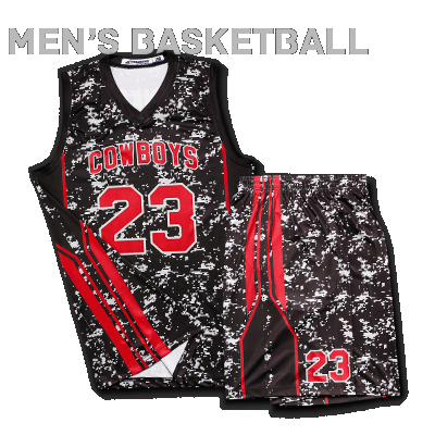 red sublimation basketball jersey