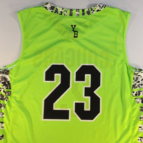 apple green basketball jersey