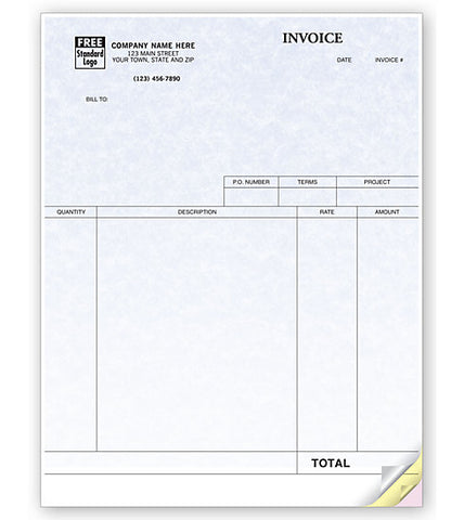 QuickBooks Service Invoice – American Business Forms ...