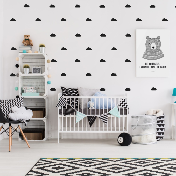 cloud wall stickers