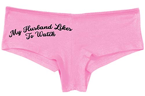 My Husband Likes To Watch Swinger Baby Pink Slutty Panties