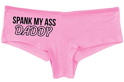 DDLG Daddys Slut Little Submissive Pink Boyshort Panties Sexy Underwear