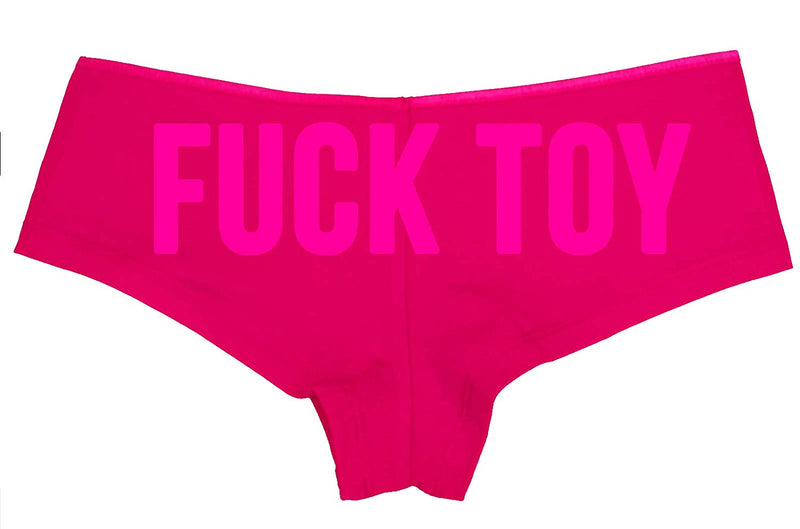 Knaughty Knickers Fucktoy Fuck Toy Boyshort Owned BDSM Slut Pink Panti photo