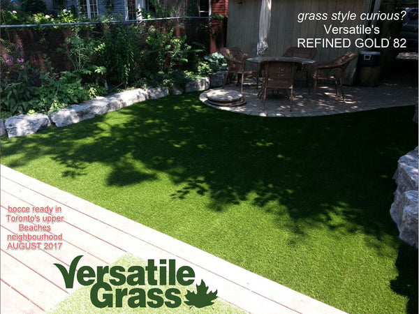 Backyard makeovers are our largest singular usage for Versatile Grass Versatile synthetic artificial grass turf Toronto GTA Ontario