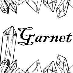 garnet crystal
