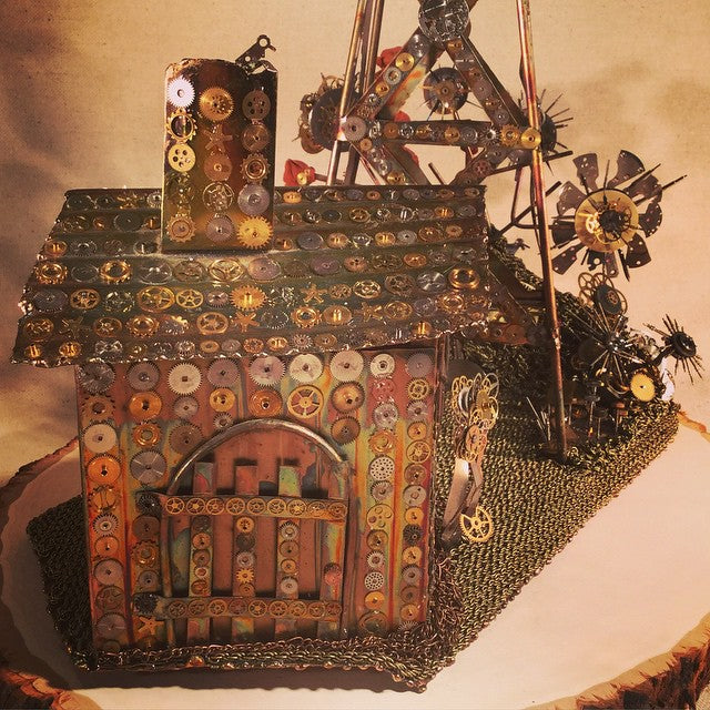 Steampunk Sculpture by AlphaVariable
