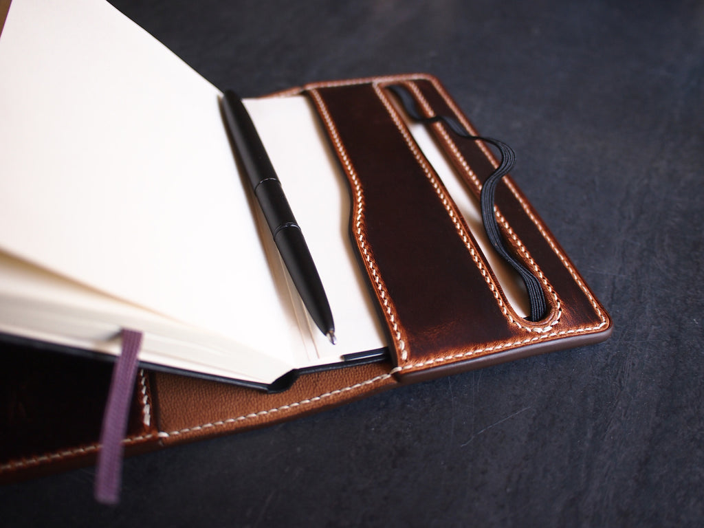 3.5" x 5.5" Leather Moleskine Notebook/Sketchbook Cover ...