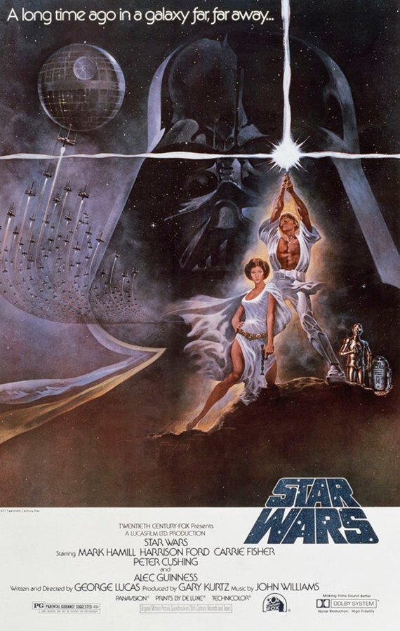 STAR WARS POSTER (1977) movie poster reprint – The Vintage Printing Co