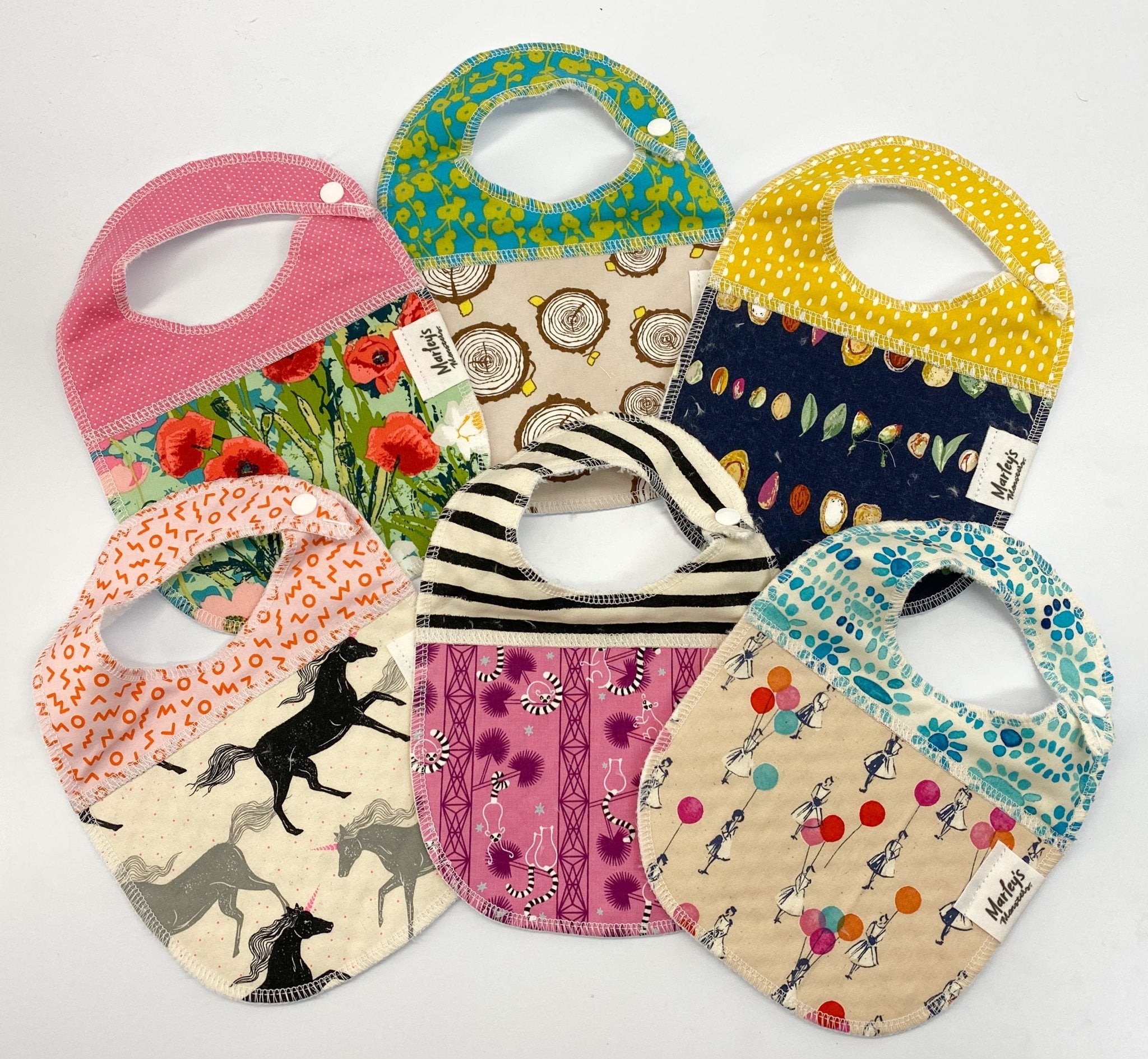 Nursing Pads: 6 Pairs | Marley's Monsters | Eugene, Oregon Stained Glass and Mod Geo Prints