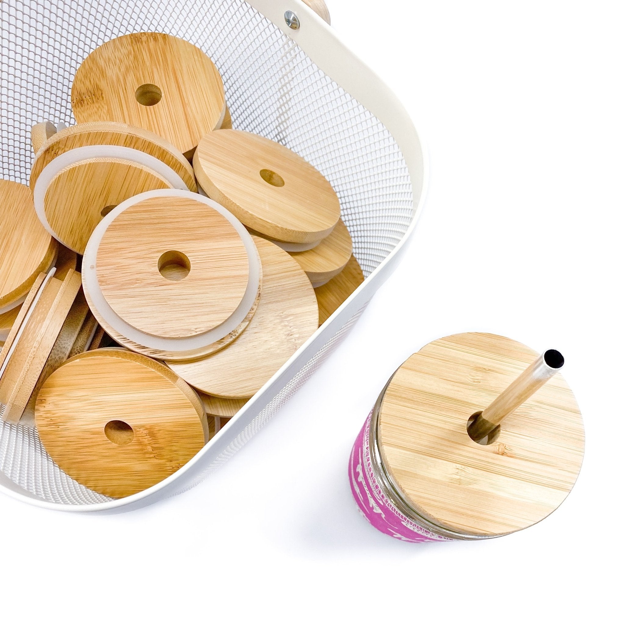 Ecoigy Organic Bamboo Pot Scrapers - Set of 4