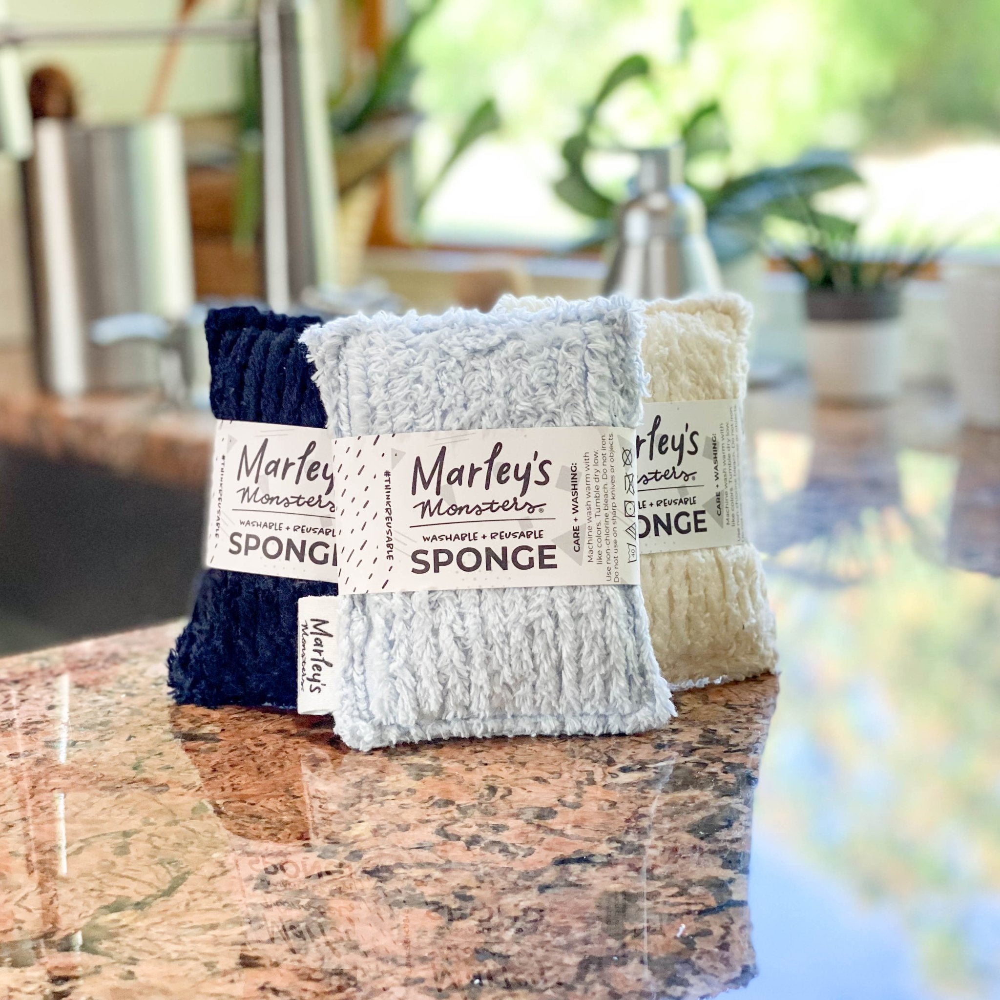 Marley's Monsters Bamboo Washcloths Set of 4 - Simple Good