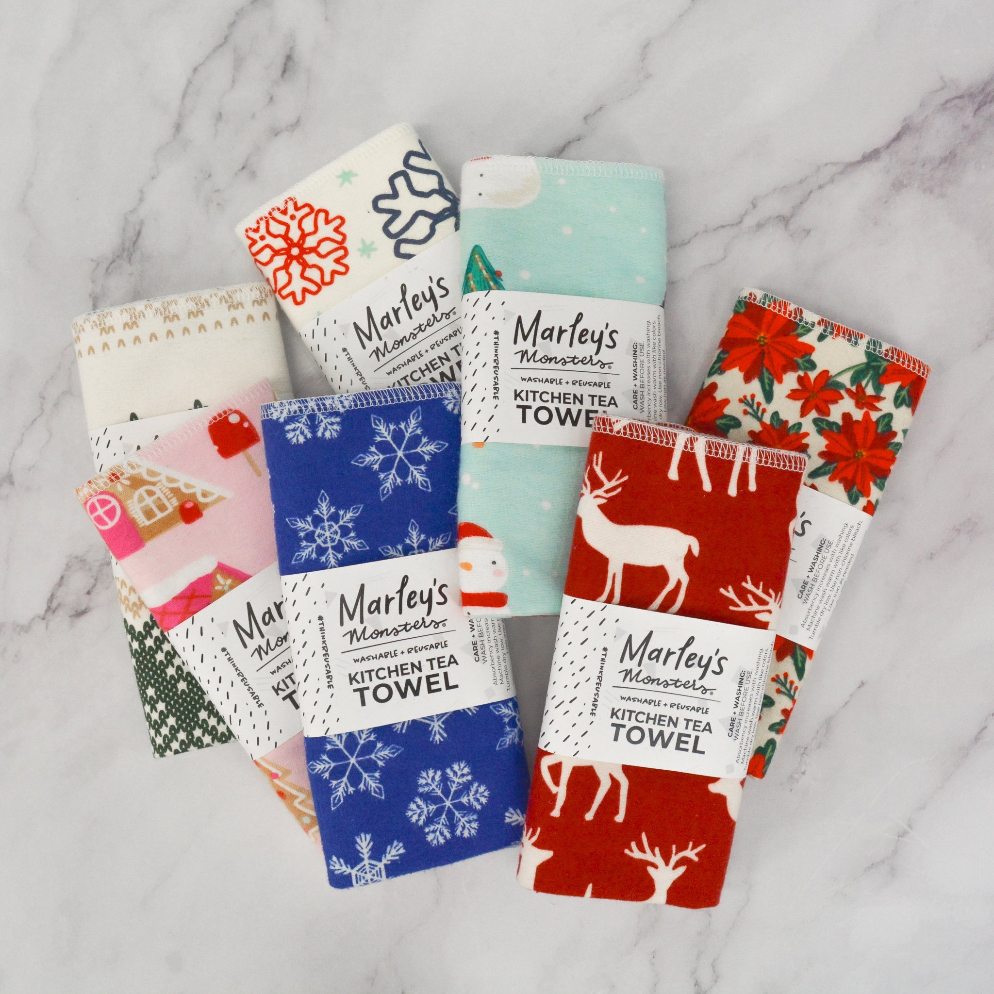 Why Choose Bulk Christmas Tea Towels for Corporate Gifts - Flour Sack Towels