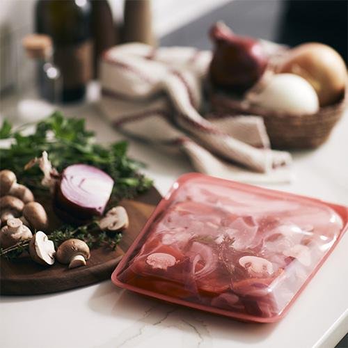 Half Gallon Storage Bag: Reusable Food Grade Silicone