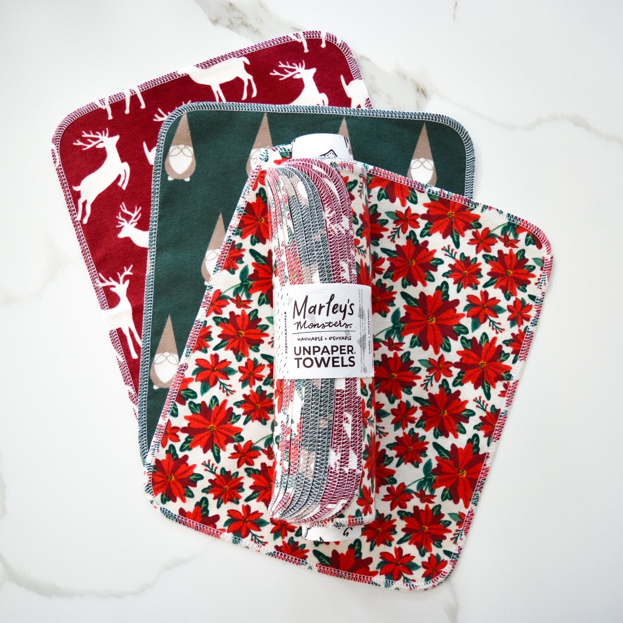 Holiday Reusable Paper Towels – Baublebee Co.