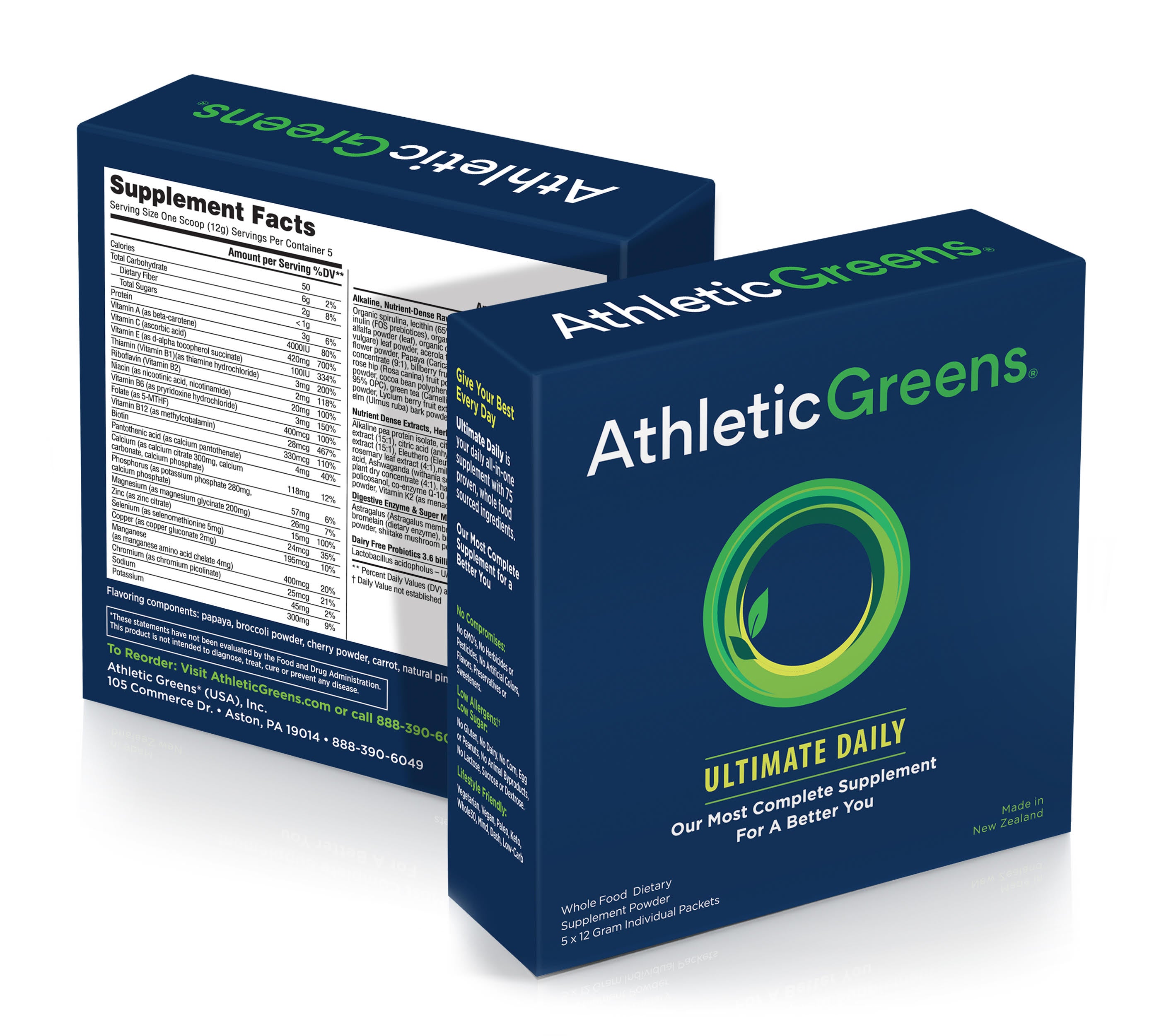 Balanced Vitamin D3 and K2 Liquid Formula From Athletic Greens 24.5 ml