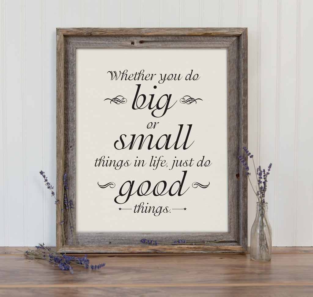 20+ Inspirational Quotes About The Small Things In Life - Swan Quote