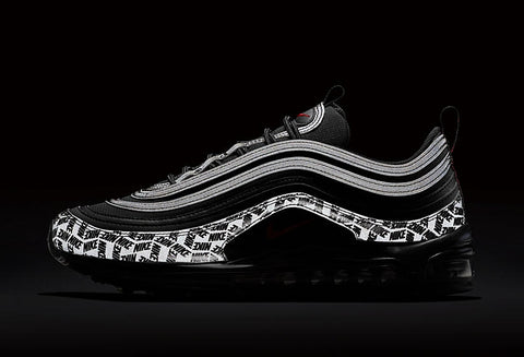 black and red reflective 97s