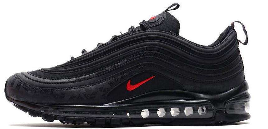 black and red 97's