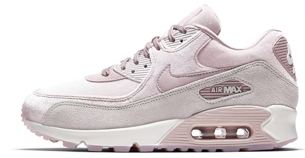 nike air max 90 pink velvet