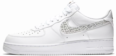 nike air force 1 just do it junior