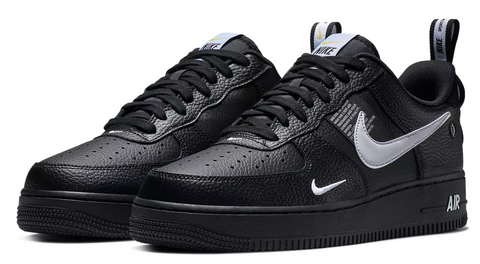 air force 1 black utility men's