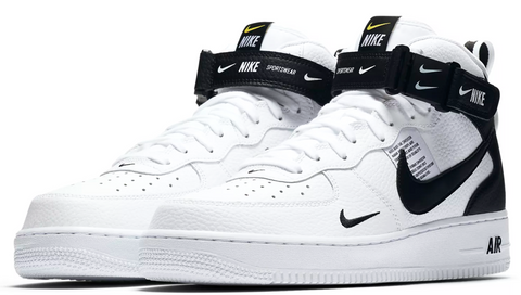 air force 1 mid utility white