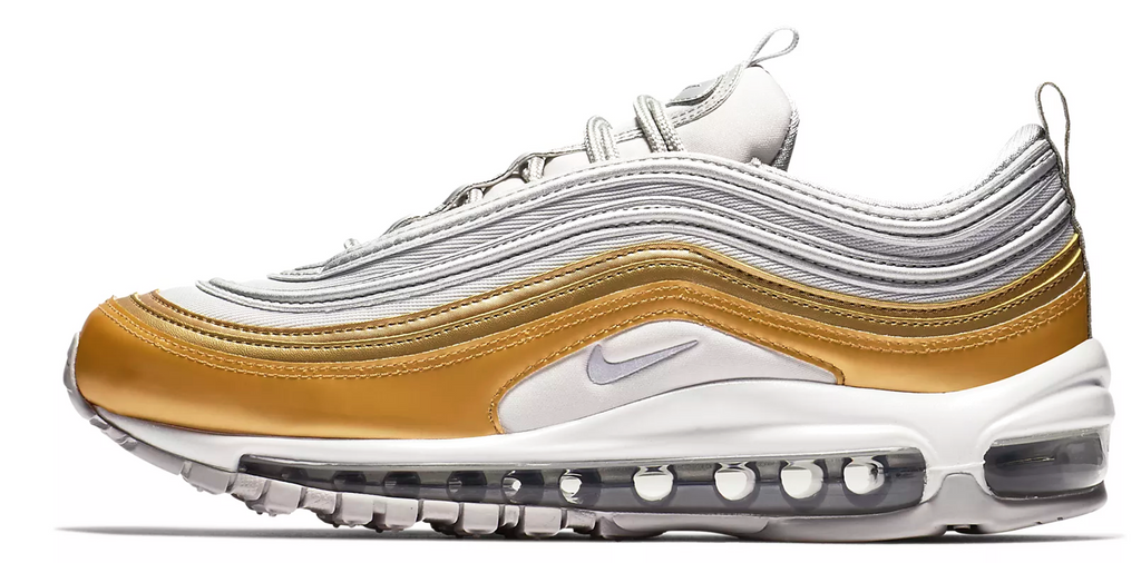 white gold air max 97