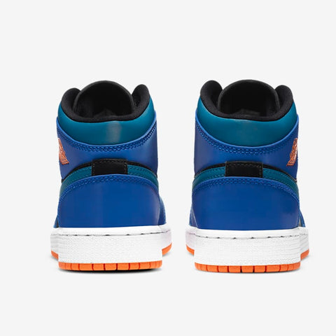 nike jordan blue orange