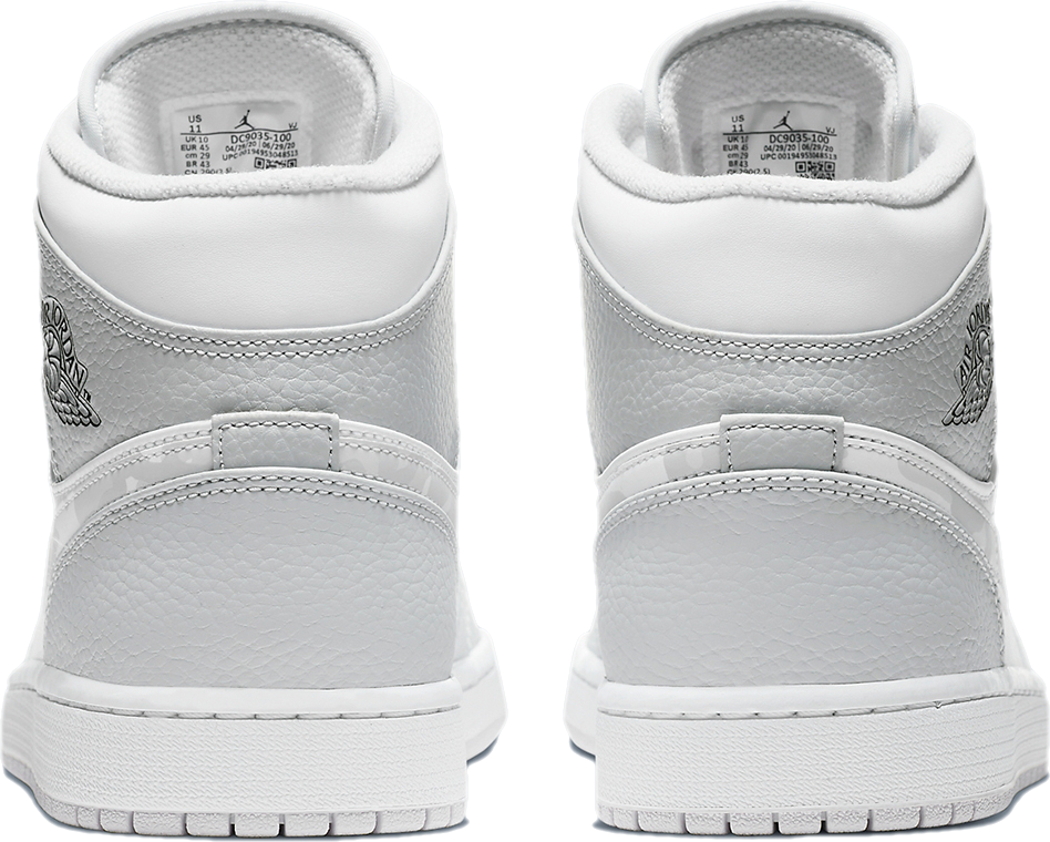 Nike Air Jordan 1 Mid White Camo – Soldsoles