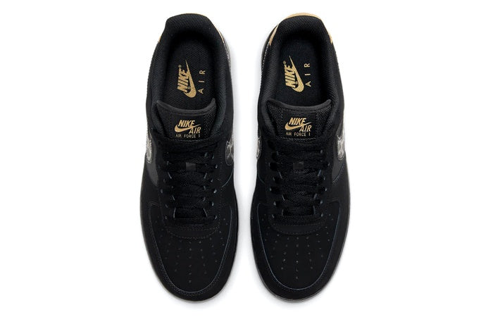 Nike Air Force 1 Black / Gold – Soldsoles