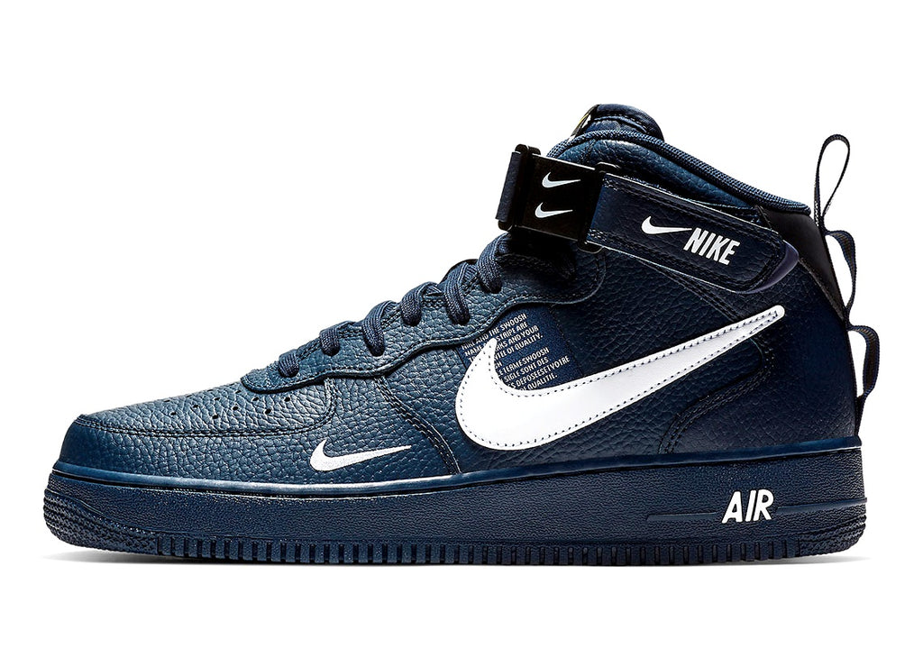 nike air force 1 mid obsidian blue